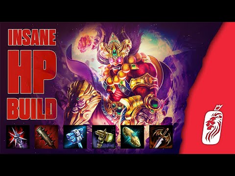 RAVANA JUNGLE: STACKED LOBBY RAVANA JUNGLE INSANE HP BUILD | GRANDMASTERS RANKED SMITE