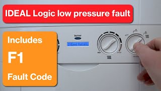 IDEAL Logic low pressure fault | Refill tutorial