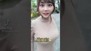 ボールが何色だったか当ててね😂 What color was the ball?😂