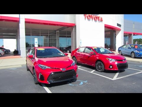 2017 vs. 2016 Toyota Corolla Comparison Review & Start-up at Massey Toyota