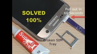 Remove Stuck SIM Card Without Open the Phone Apart