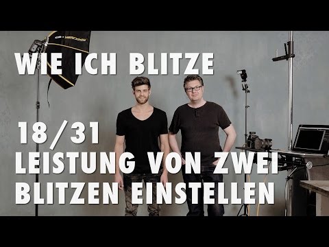Wie ich blitze 18/31 - Leistung von zwei Blitzen einstellen
