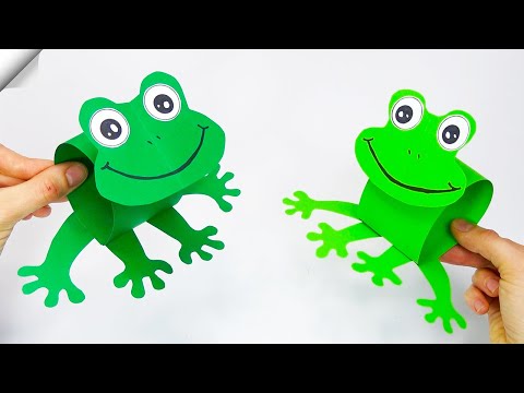 Crazy Frog Moving paper TOYS Easy paper crafts