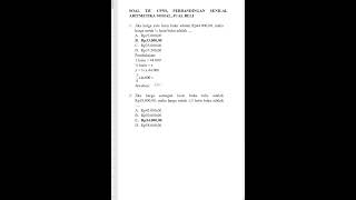 Download lagu SOAL TIU CPNS, PERBANDINGAN SENILAI, ARITMETIKA SOSIAL, HARGA JUAL BELI #perbandingansenilai mp3