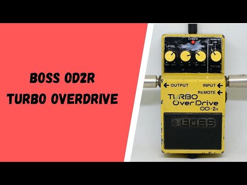 BOSS OD-2R Turbo OverDrive Demo