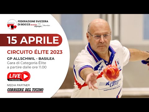 Bocce - Circuito di Categoria "ÈLITE" 1° Giornata (15/04/23)