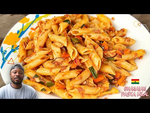 Tasty Meal In Just Minutes, Your Family Will Ask For More / Ghanaian Pasta Meal