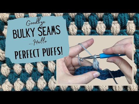 How to Start a Round with a Chainless Stitch - Crochet the Standing Puff Stitch