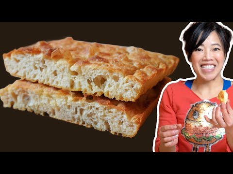 Easiest BIG Bubbly Focaccia: 1-Hour VS. 48-Hour