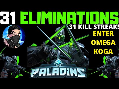 PALADINS KOGA "GOD TIER BUILD" + GODLIKE & NO DEATHS