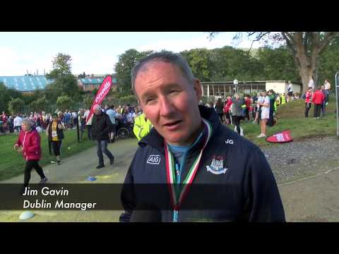 Jim Gavin runs for Anto