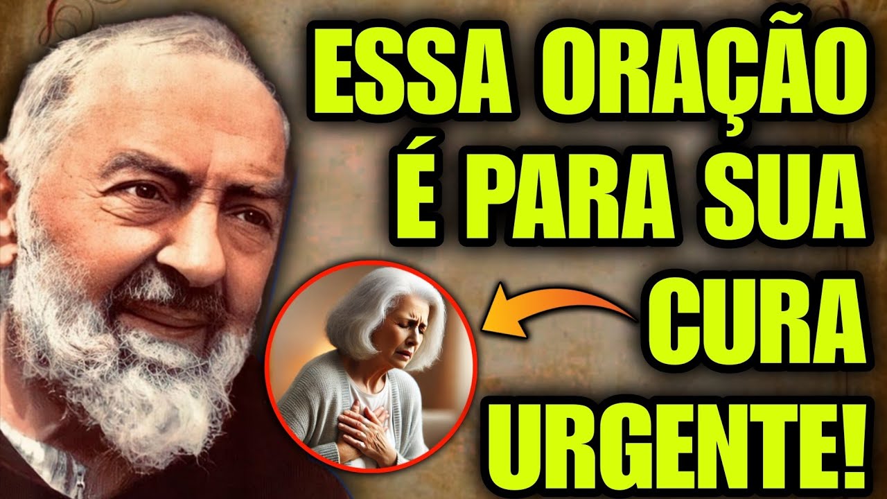 PADRE PIO: ORE ISSO AGORA E TESTEMUNHE O MILAGRE INSTANTÂNEO DE CURA! NÃO IGNORE!