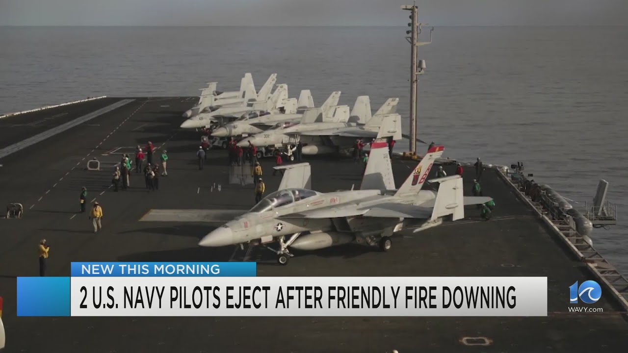 F/A-18 shot down over Red Sea in apparent 'friendly fire' incident: US military