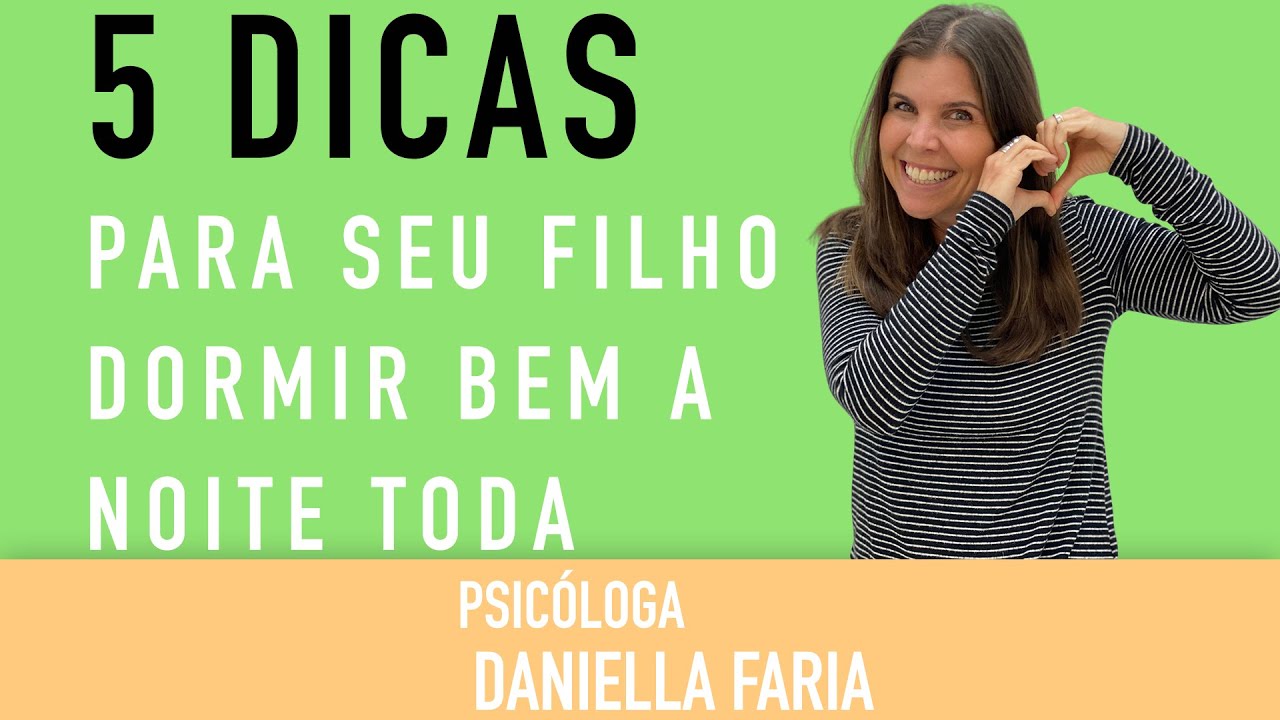 Meu Filho Não Dorme Bem A Noite Acorda Várias Vezes - 5 dicas infalíveis