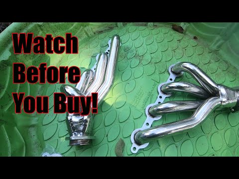 Ebay S10 LS Conversion Swap Headers Review