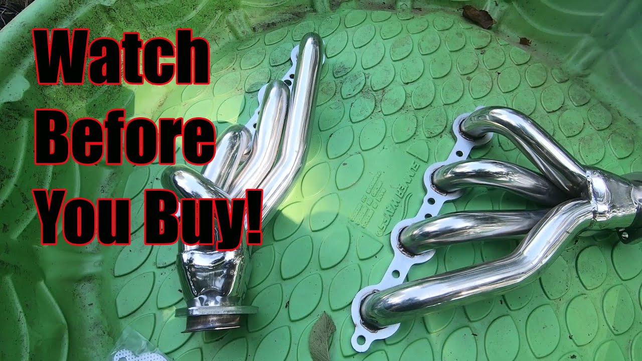 Ebay S10 LS Conversion Swap Headers Review