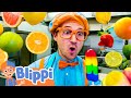 Blippi Makes Fruit Popsicles Blippi And Meekah Best Friend Adventures Educational Video For Kids