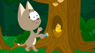 Download lagu Who Is Hiding In The Dark -  Meow Meow Kitty  -  song for kids mp3