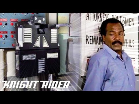 Transformer robot destroys itself | Knight Rider Germany
