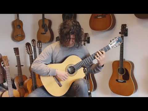 Carlos Juan Busquiel 2010 - fine handmade classical guitar in Torres style inspired by Jose Luis Romanillos - check video! image 20