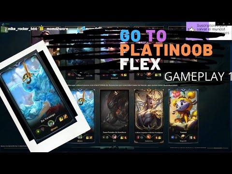 League of Legends Go to Platinoob Flex con Team Flamerino Blade y Mrg