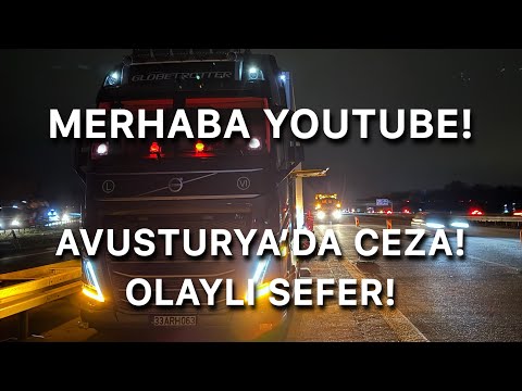 ALMANYA’DA LASTİK PATLADI / AVUSTURYA’DA CEZA  / OLAYLI İLK VİDEO! 