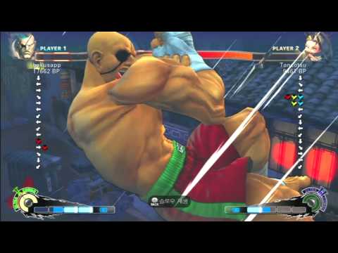 SSF4 Rank Match  bokusapp (SA)  vs  Toncotsu (IB)