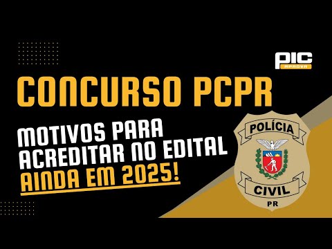 Novo concurso PCPR - Comissão formada!