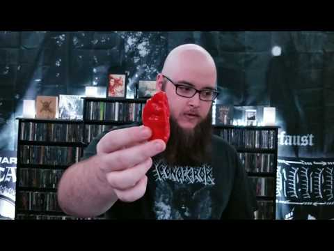 Eating a ghost pepper *VOMIT ALERT*