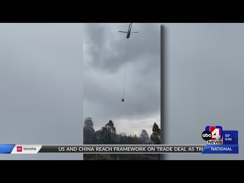Man accused of reckless burning in connection with the Deer Creek Fire appears in court