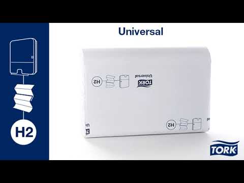 Håndklædeark Tork 471103 2-lags natur B:21,30 cm 23,40x800 cm - 3800 stk