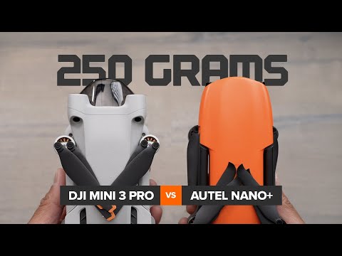 BATTLE OF THE 250G DRONES!!! DJI MINI 3 PRO vs AUTEL NANO+