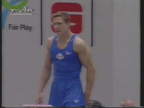 Dimitri Karbanenko (RUS) - Worlds 1994 - Team Competition - Horse Vault