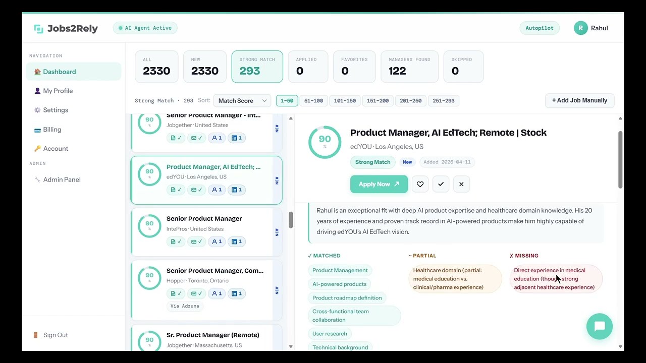 Jobs2Rely demo video