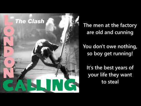 The Clash - Clampdown [Lyrics]