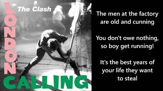 The Clash - Clampdown [Lyrics]