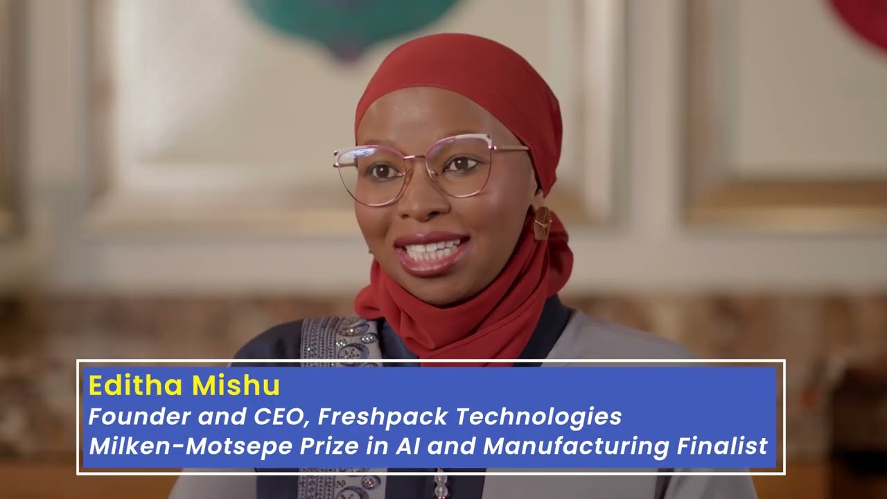 Milken-Motsepe Prize in AI & Manufacturing Finalist Freshpack
