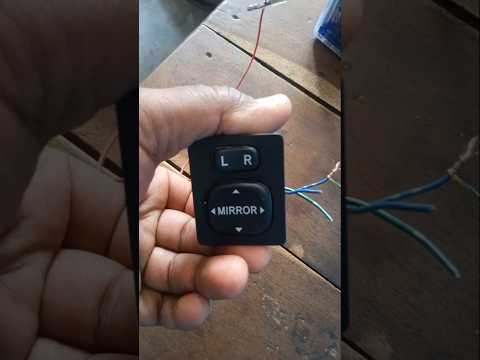 Toyota Side Mirror button connection