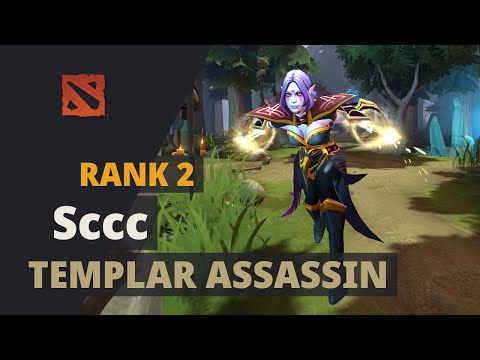 Sccc (Rank 2) plays Templar Assassin Dota 2 Full Game