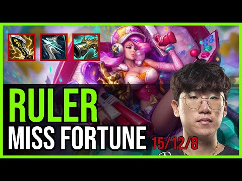 Ruler - MISS FORTUNE vs. JHIN ADC | KR Grandmaster