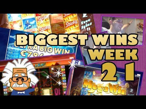 Casino Bonus Master Twitch - Biggest Wins Bonus Games - Week 21 - 2018