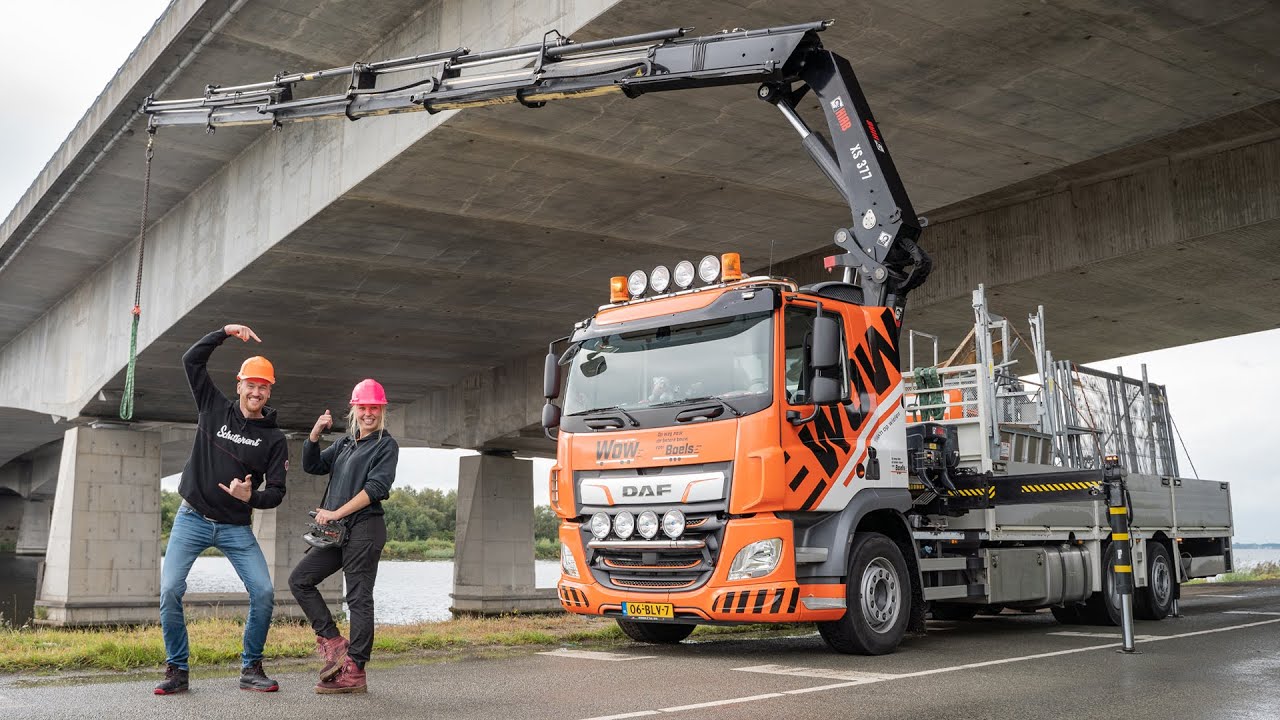 Kranen, liften vervoeren en Turkse fluit met stoere Fabienne: GIRLPOWER! 👩🏼🤙🏻