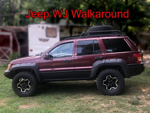 Jeep WJ Build Walkaround (4in lift on 33's)
