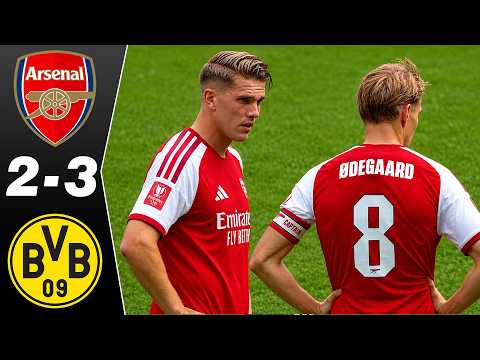 Arsenal 2-3 Dortmund: Golazo de Brandt en el descuento para la victoria (goles y resumen)