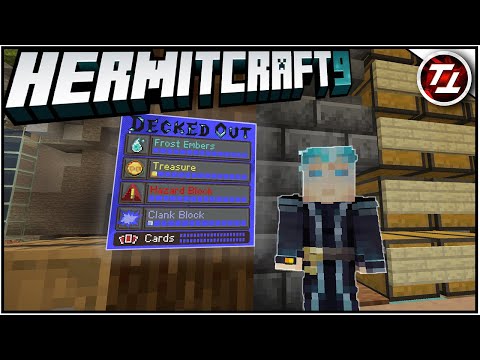 Custom Decked Out User Interface Using MAPS! Hermitcraft 9: #43