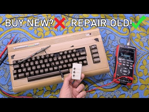 Back to basics: Fixing a 40 year old Commodore 64