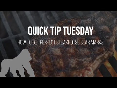 How to Get the Perfect Steak House Sear Marks | Quick...