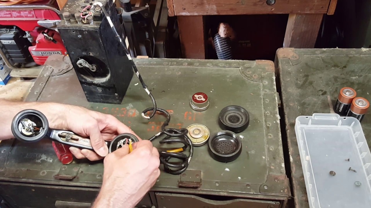 WW2 EE-8 Signal Corps U.S. Army Field Phone Maintenance Tips and Demonstration WWII Korea Vietnam