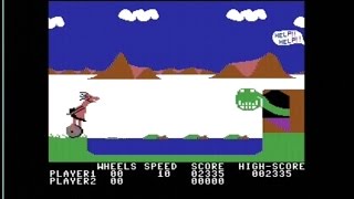 BC's QUEST FOR TIRES (C64 - FULL GAME)