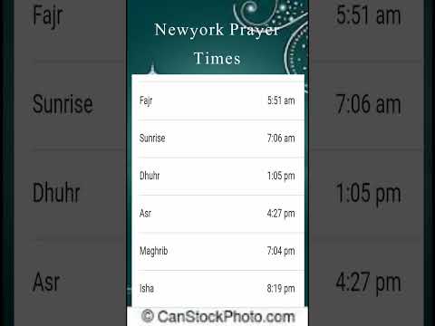 Newyork Prayer Timing #Shorts #youtubeshorts #namaztimingnewyork